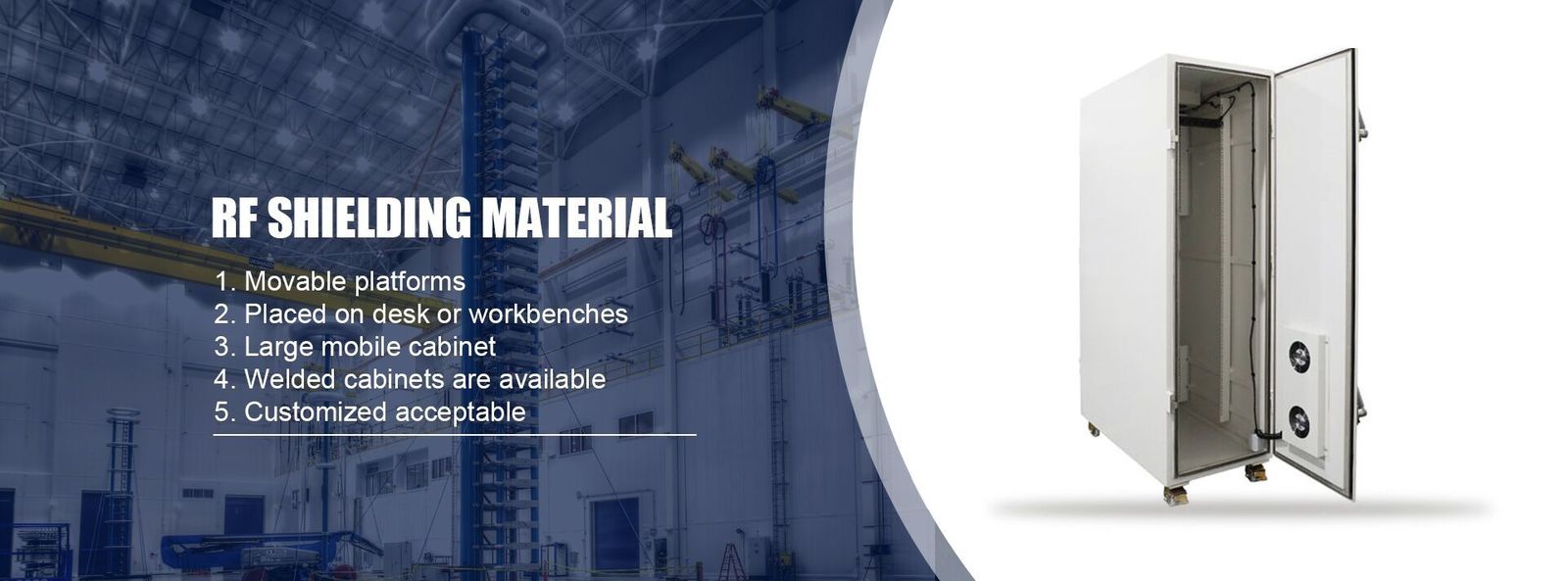 qualité Salle de blindage RF usine