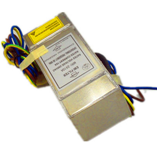 Anti Interference 250VAC 10A EMI Power Line Filter Surge Protector high quality mri rf cage