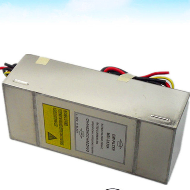 Anti Interference 250VAC 10A EMI Power Line Filter Surge Protector high quality mri rf cage