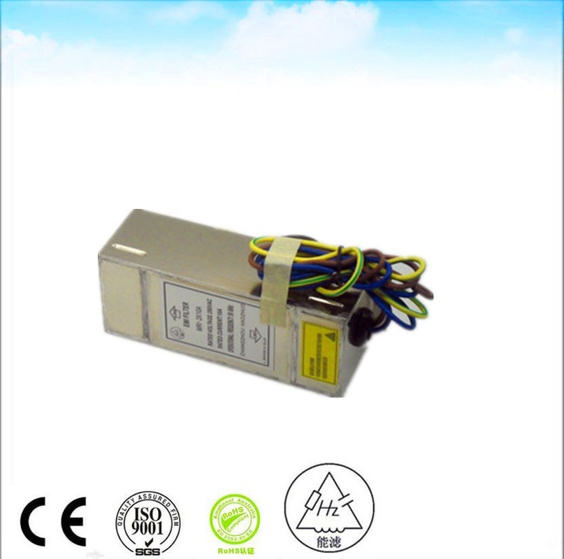 10A 230V 250v AC Dc RFI Emi Filter For Vfd Led Lights Electromagnetic Interference