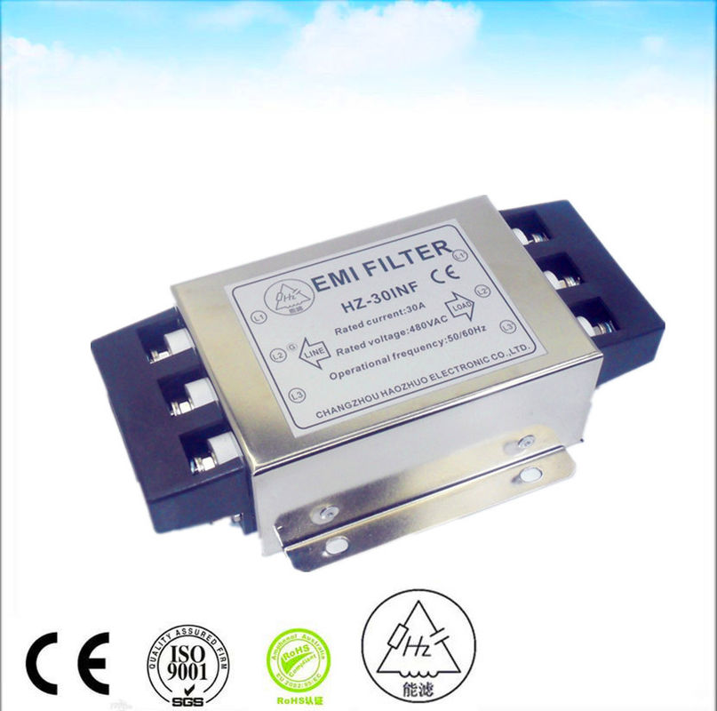 380VAC 50A Output Noise Emc Suppression Filter 22KW Inverter emc anechoic chamber rf shieled room