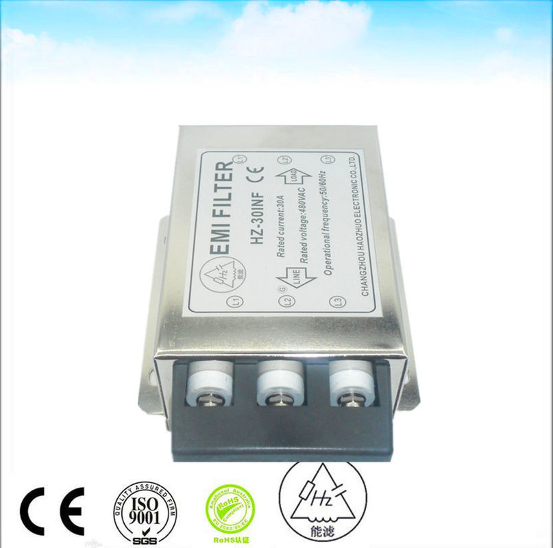 380VAC 50A Output Noise Emc Suppression Filter 22KW Inverter emc anechoic chamber rf shieled room