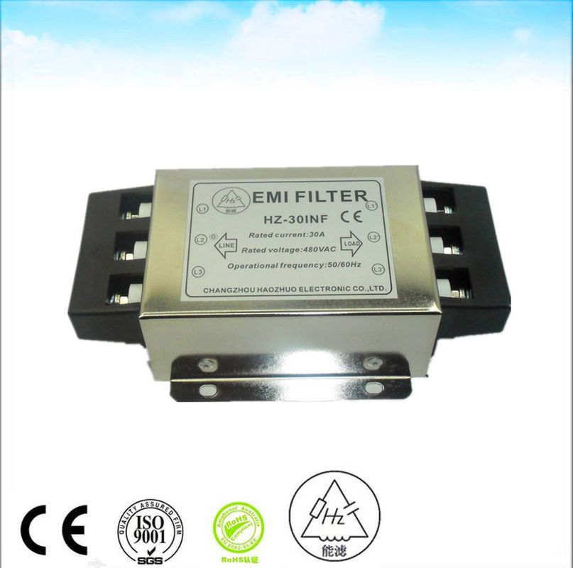 380VAC 50A Output Noise Emc Suppression Filter 22KW Inverter emc anechoic chamber rf shieled room