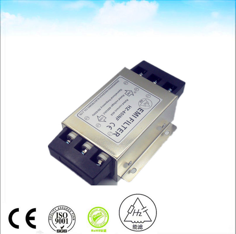 Anti Interferenc 45KW Frequency Inverter Rfi Suppression Filter 100A Output