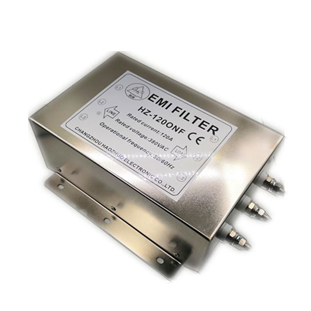 Plug In 120A Intput 55kw Frequency Inverter EMI Filter 3 Phase emc anechoic chamber and rf shielded room