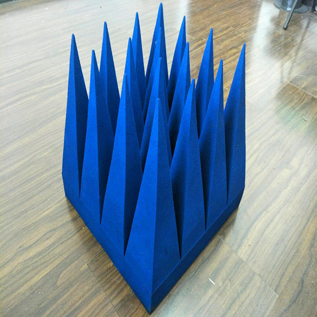 Magnetic Flexible Foam Sheet Broadband Microwave Absorber Materials rf shielding room emc anechoic chamber