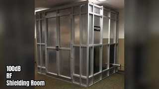 appareil de contrôle 14KHz 40GHz d'EMC EMI de salle de protection de 100dB rf